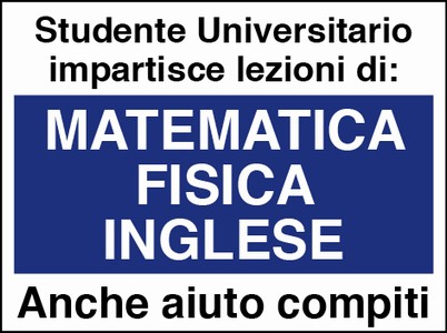 Leazioni Matematica Fisica Inglese